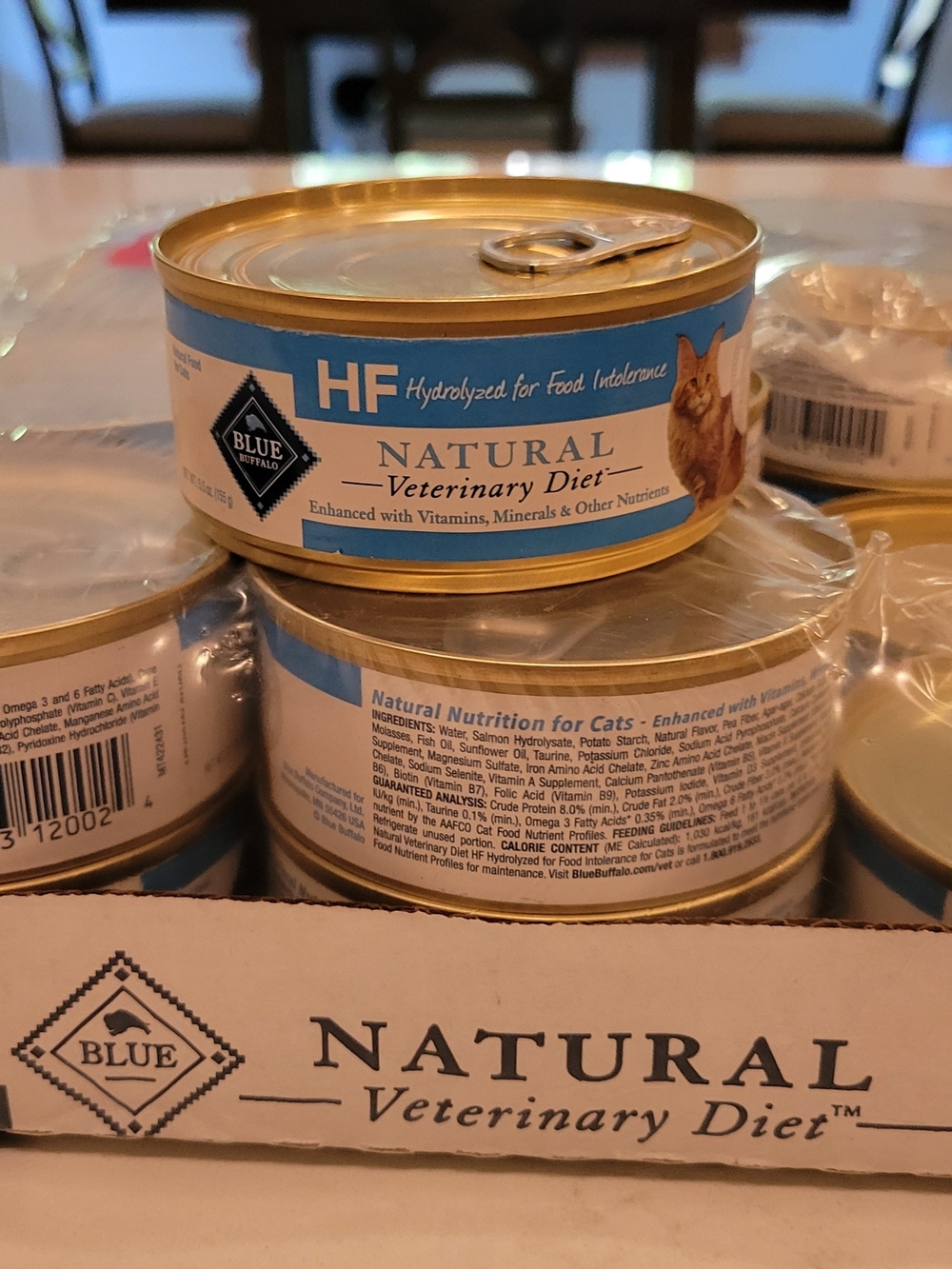 Blue Buffalo HF Hydrolyzed for Food Intolerance Grain-Free Wet Cat